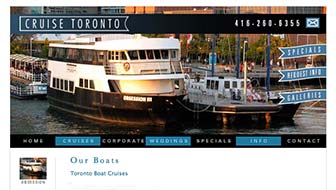 Cruise Toronto Website