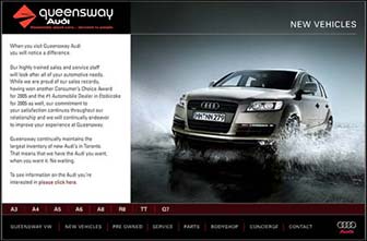 Queensway Audi New Vehicles Queensway Audi website new vehicles