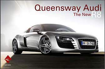 Queensway Audi flash website Queensway Audi website home page