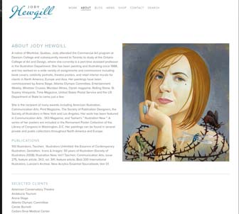 Jody Hewgill Illustration Website News