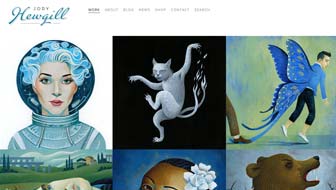 Jody Hewgill Illustration Website