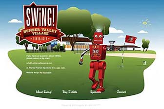 SWING! Humber Valley Middle School Fundraiser website