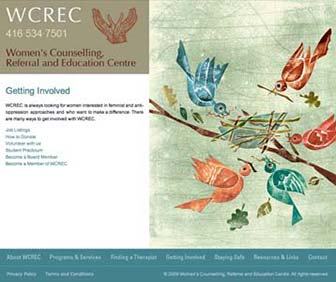 WCREC Website Getting Involved